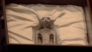 نمایش جسد «موجود بیگانه» در کنگره مکزیک