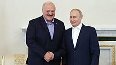 Alexander Lukaschenko und Wladimir Putin