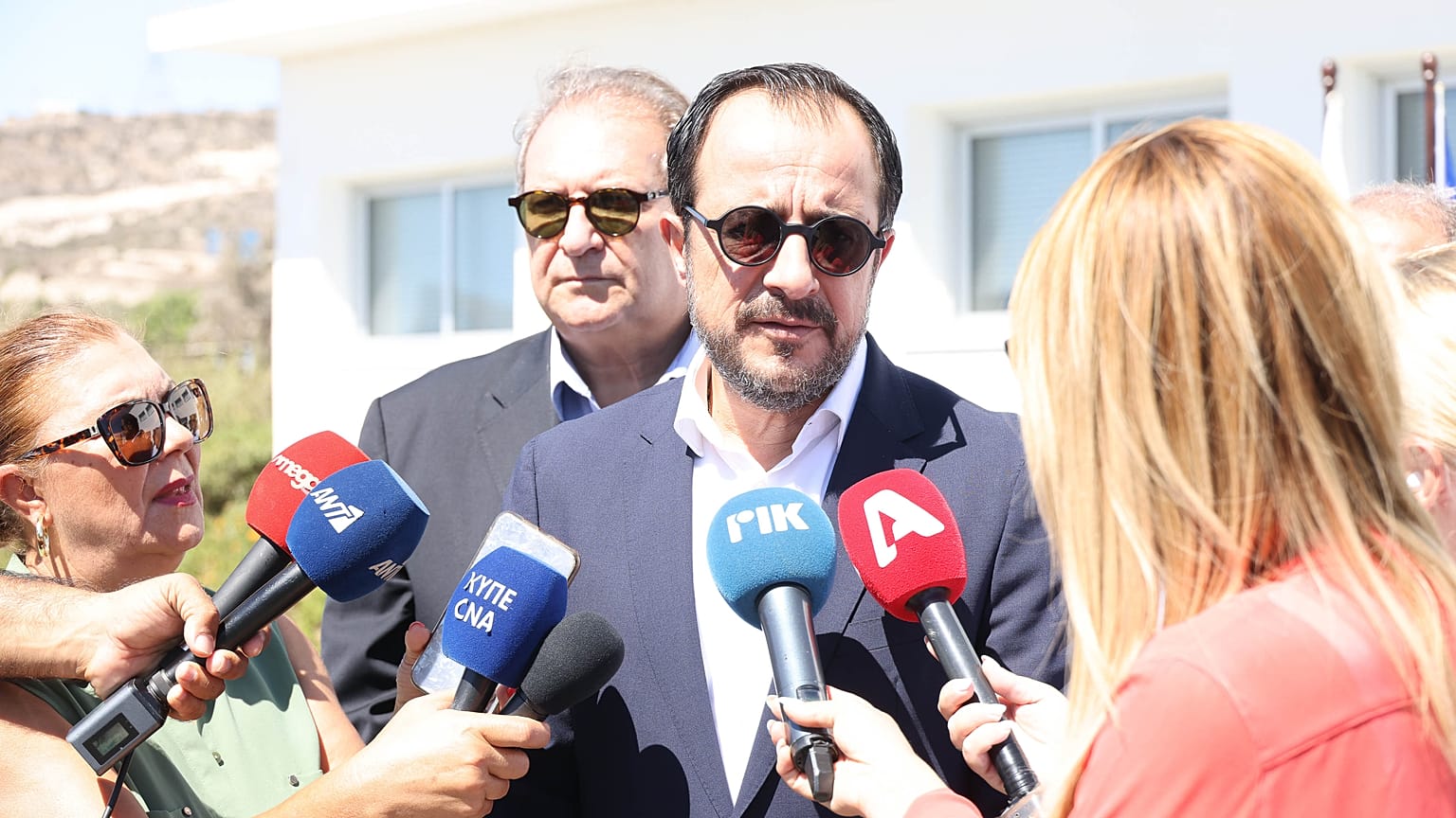 Ο Πρόεδρος της Κυπριακής Δημοκρατίας, Νίκος Χριστοδουλίδης
