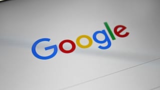 Google on a laptop