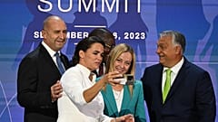 Giorgia Meloni, invitada de honor de esta edición de la Cumbre Demográfica de Budapest.
