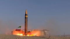 عکس آرشیوی از آزمایش یک موشک بالستیک از سوی ایران