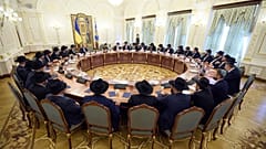 Zelensky riceve i rappresentanti religiosi ebraici