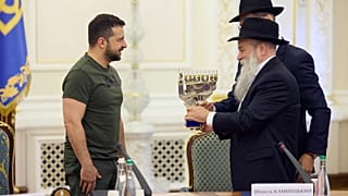 زلنسکی در دیدار با نمایندگان جامعه یهودی در آستانه سال نوی یهودیان