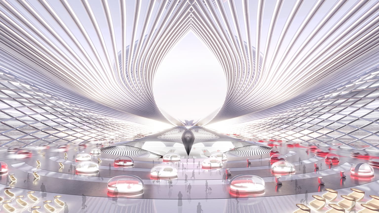 Slovenian architect Sekulić reimagined the world’s busiest airport, Hartsfield-Jackson Atlanta International Airport (ATL), and turned it into a “drive-in airport”.