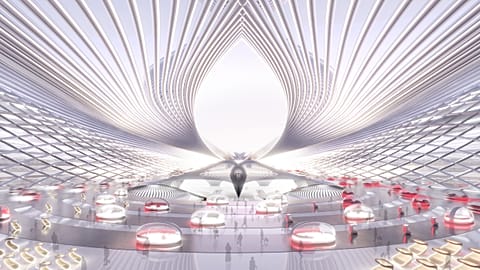 Slovenian architect Sekulić reimagined the world’s busiest airport, Hartsfield-Jackson Atlanta International Airport (ATL), and turned it into a “drive-in airport”.