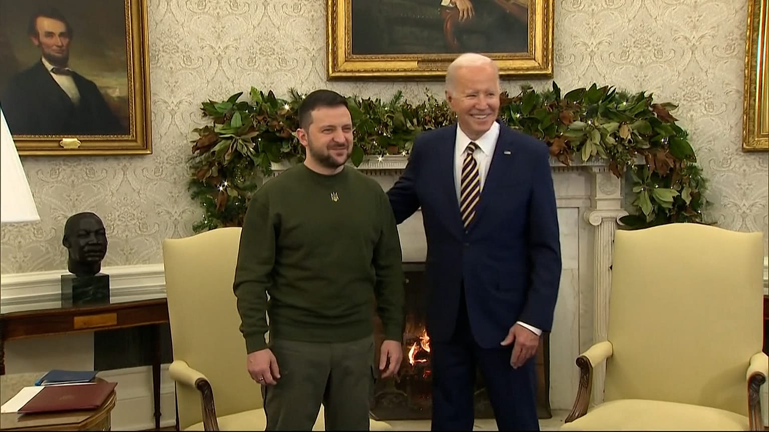FILE - Volodymyr Zelenskyy is expected at the White House for a third visit, the second since Russia's invasion