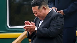 In this photo released by Government of the Russian far eastern region of Primorsky Krai, North Korea's leader Kim Jong Un continues his controversial visit