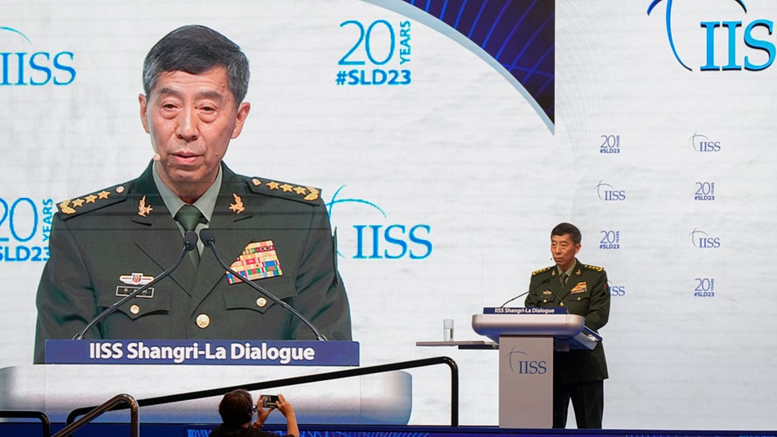 Chinese Defense Minister Gen. Li Shangfu