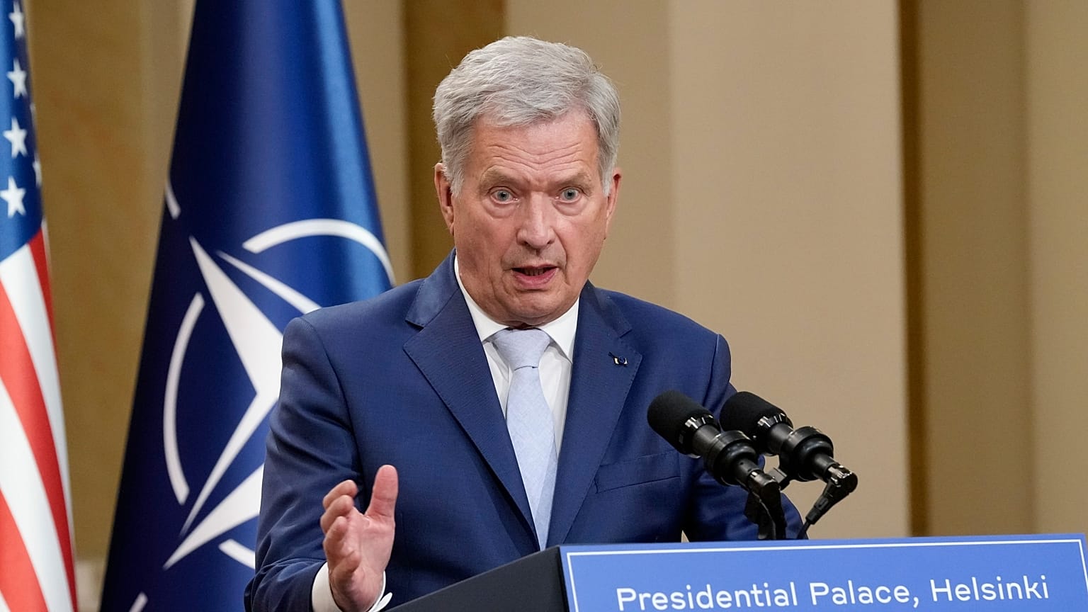 Finlandiya Cumhurbaşkanı Sauli Niistro