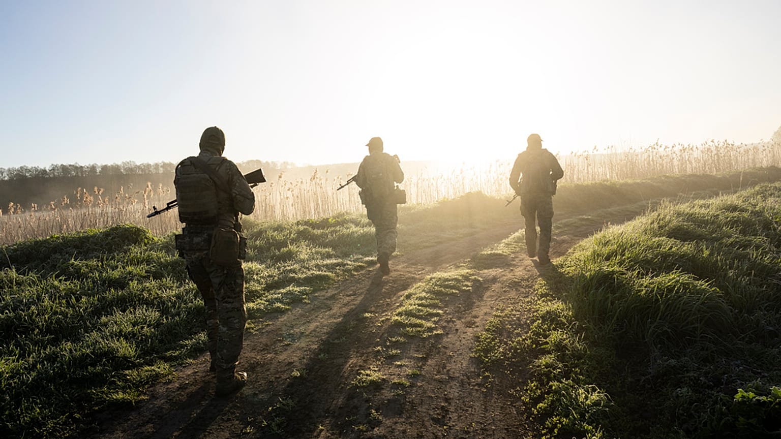 FILE - Ukrainian Border Guard soldiers participate in a military exercise in central Ukraine, Tuesday, May 2, 2023.