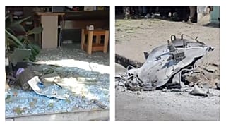 تصاویر منتشرشده از قطعات سقوط کرده در گرگان