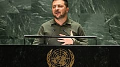 الرئيس الأوكراني فولوديمير زيلينسكي 