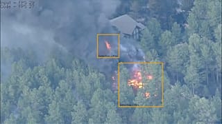 Incendi individuati.