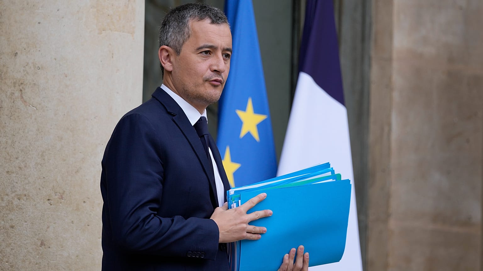 Frankreichs Innenminister Gerald Darmanin vertritt eine harte Linie.