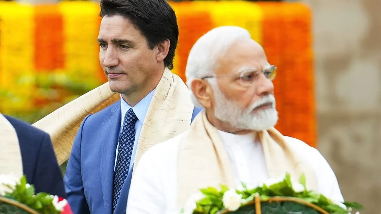 Kanada Başbakanı Justin Trudeau, Hindistan Başbakanı Narendra Modi 