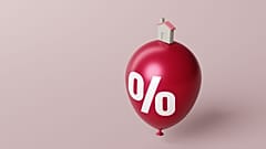 Immobilienblase stock image