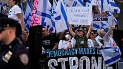 مظاهرات حاشدة ضند نتنياهو في نيويورك