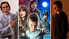 Welche Tipps für das Leben kann man aus dem Fernsehen und aus Filmen lernen? (Von links nach rechts: American Pyscho, Stranger Things, Titane)
