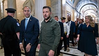 Presidente Volodymyzr Zelenskyy está de volta a Washington, EUA, para garantir apoio à Ucrânia na guerra