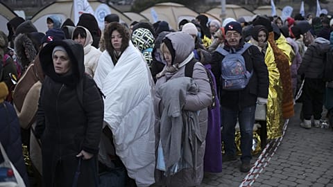 Ukrainian refugees in Poland