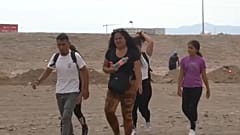 على الحدود الأمريكية