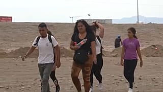 Güney Amerika'dan ABD sınırına hareket eden göçmenler