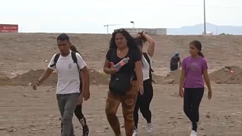 على الحدود الأمريكية