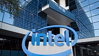 L'enseigne du fabricant américain de puces électroniques Intel