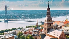 Die lettische Hauptstadt Riga (Symbolbild)