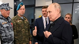 Putyin elnök katonai parancsnokokkal, Novgorod, 2023 szeptermber 12. 