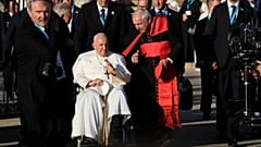 El papa Francisco en la ciudad de Marsella, Francia. 