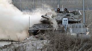 Еще одна позиция террористов была атакована танком