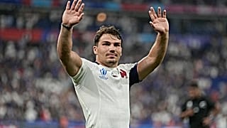 Antoine Dupont lors de la rencontre France - Nouvelle-Zélande, Stade de France,  8 septembre 2023.