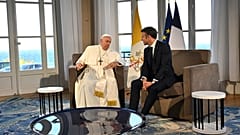 Der Past mit Emmanuel Macron in Marseille am 23.9.2023