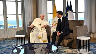 Der Past mit Emmanuel Macron in Marseille am 23.9.2023