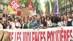 Kundgebungen in Frankreich gegen Polizeigewalt und Rassismus