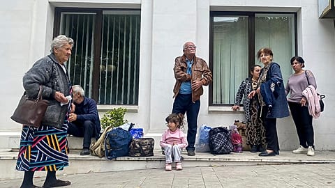 Mehr als 6500 Menschen sind aus Berg-Karabach nach Armenien geflohen