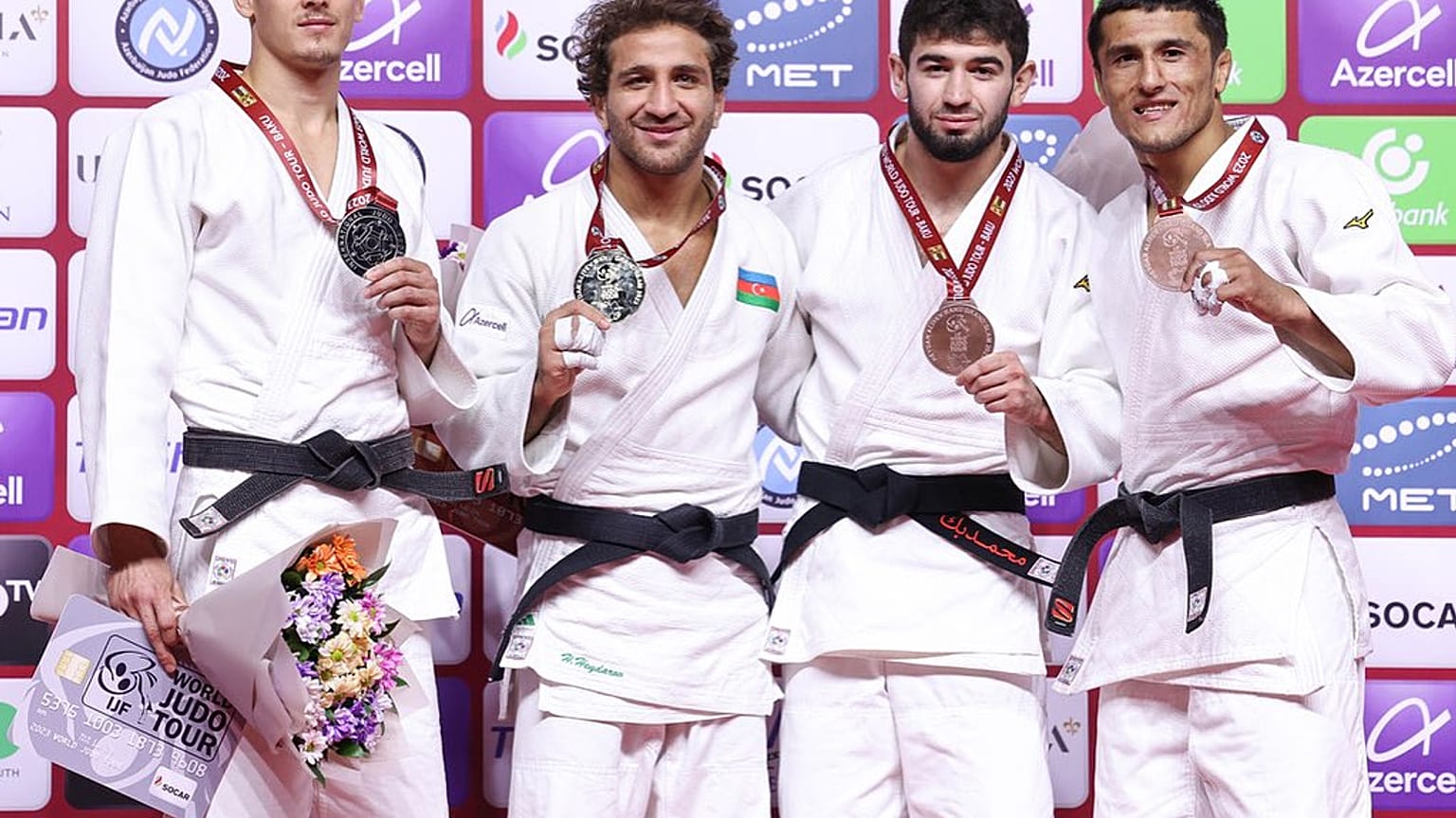 Segunda jornada do Grand Slam de Baku marcada por surpresas.