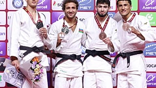 Segunda jornada do Grand Slam de Baku marcada por surpresas.