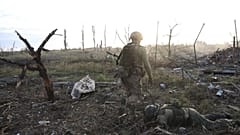 Zerstörtes Land Ukraine