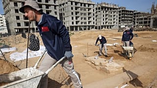 محل گورستان متعلق به دوران روم باستان در غزه