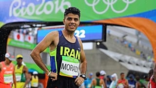 محمدجعفر مرادی، رکورددار ماراتن ایران
