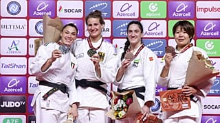 Медалистки категории -78 кг, золото у Анны-Марии Вагнер.