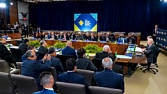 القمة الأولى بين الولايات المتحدة ودول جزر المحيط الهادئ في وزارة الخارجية في واشنطن. 2023/09/29