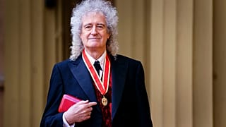 Sir Brian May a Buckingham palotában 2023 márciusában