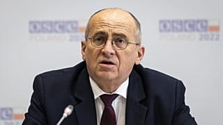 Zbigniew Rau egy tavalyi EBESZ-konferencián