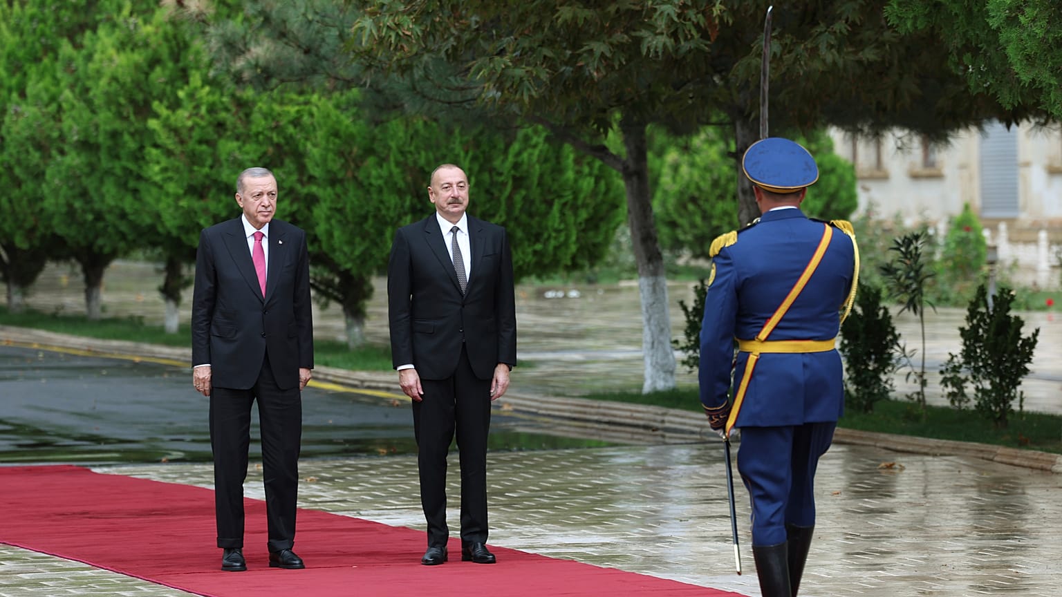 دیدار علی اف و اردوغان