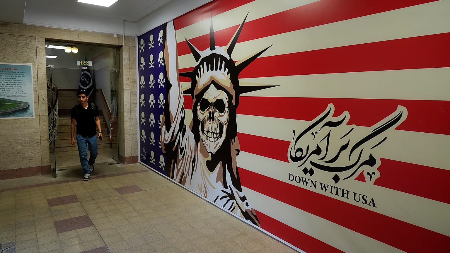Az USA volt követsége Teheránban