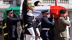 Giorgio Napolitano állami búcsúztatása Rómában
